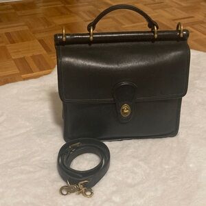 Vintage Coach Willis satchel crossbody